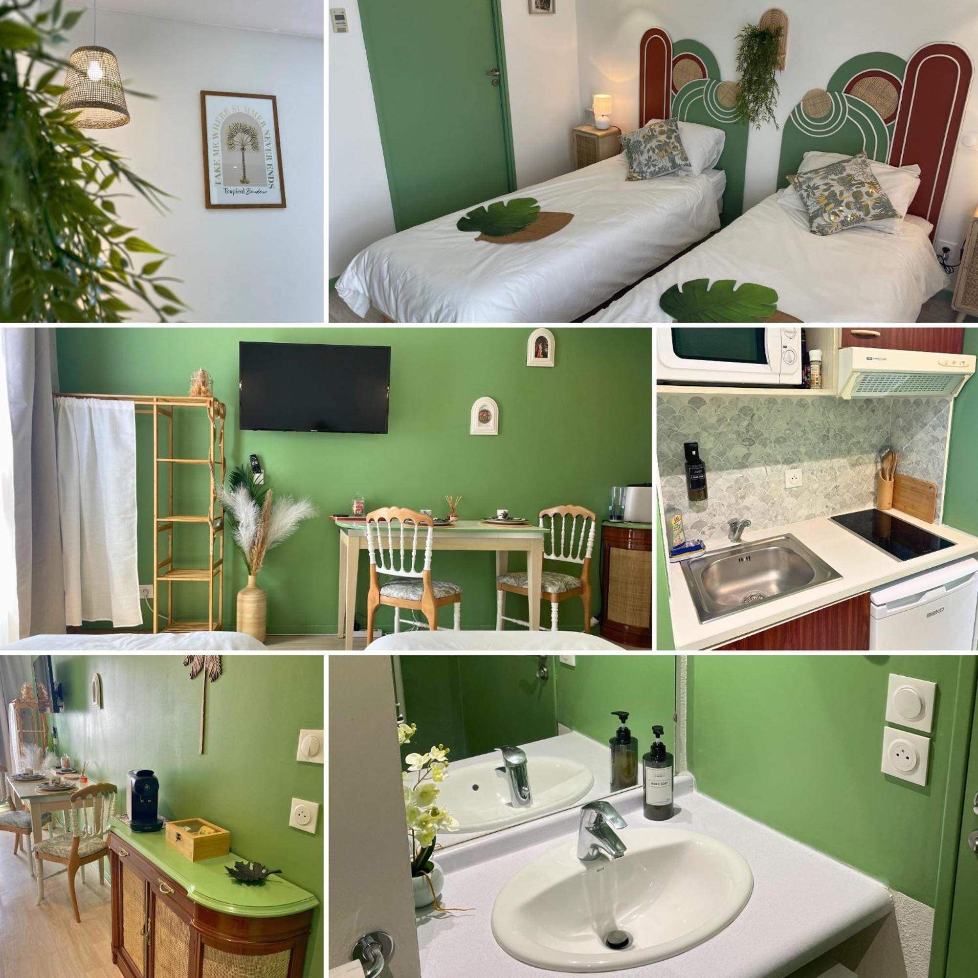 Апартаменты Boudoir - Clim-Wifi-Twin-Gare Лурд Экстерьер фото